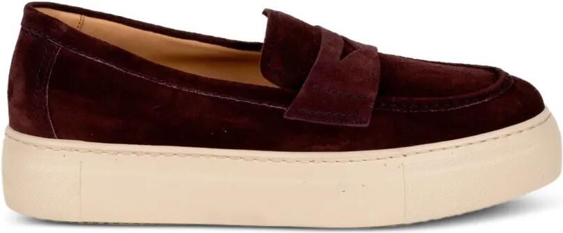 Fratelli Rossetti suede flatform sneakers Rood