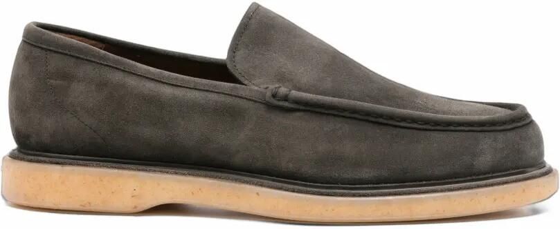 Fratelli Rossetti suede loafers Grijs