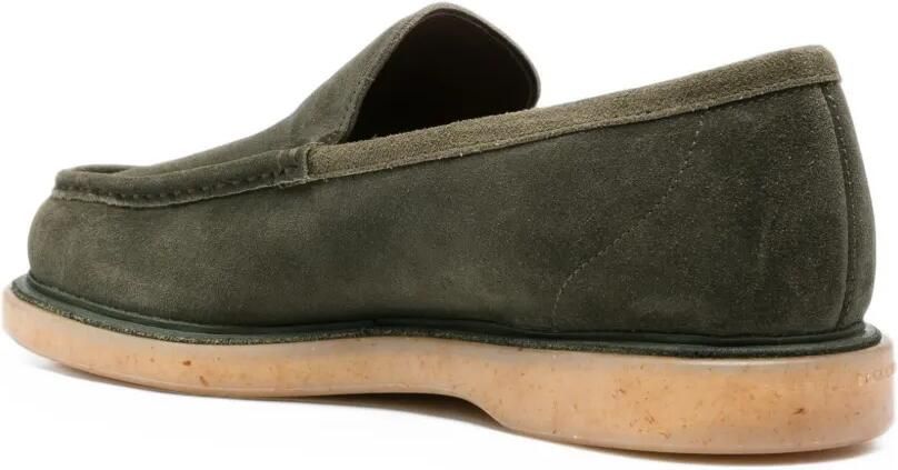 Fratelli Rossetti suede loafers Groen - Foto 3