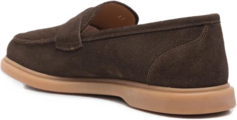 Fratelli Rossetti suede slip-on ballet flats Bruin - Foto 2