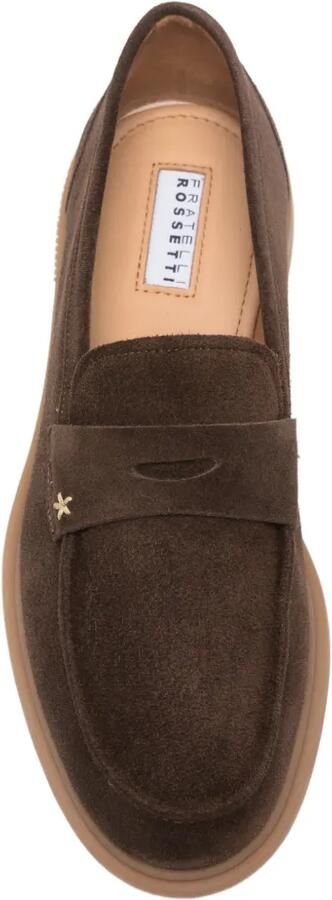 Fratelli Rossetti suede slip-on ballet flats Bruin - Foto 4