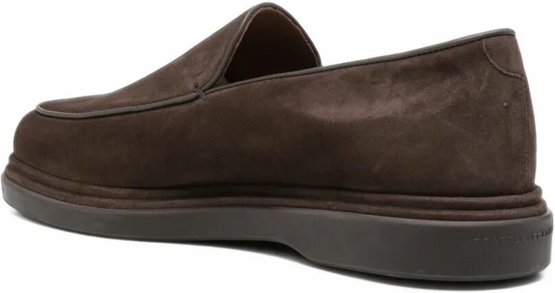 Fratelli Rossetti suede slip-on loafers Bruin - Foto 2