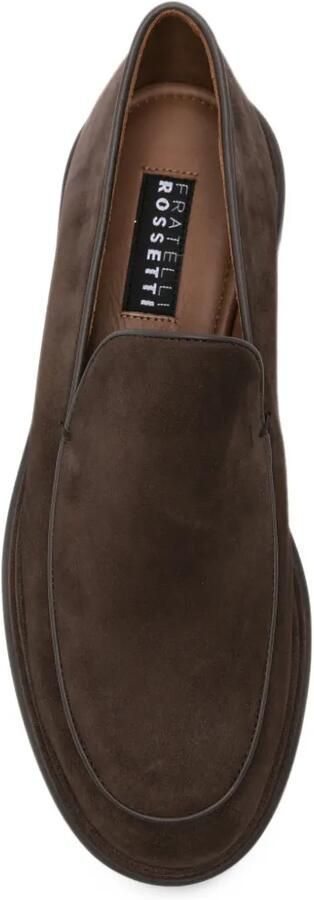 Fratelli Rossetti suede slip-on loafers Bruin - Foto 4