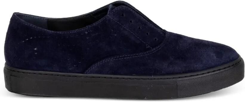 Fratelli Rossetti Suède slip-on sneakers Blauw
