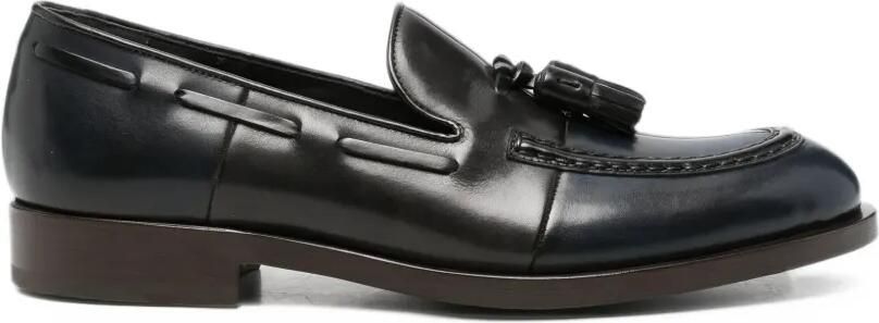 Fratelli Rossetti tassel leather boat shoes Blauw