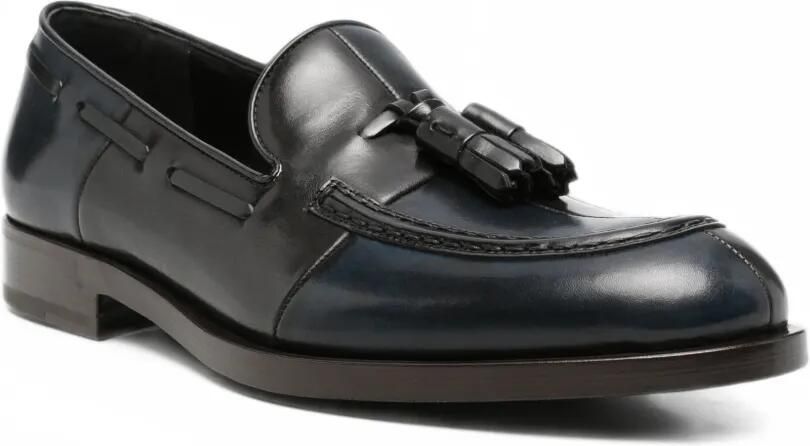 Fratelli Rossetti tassel leather boat shoes Blauw - Foto 2