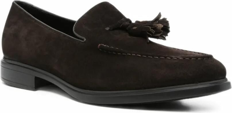 Fratelli Rossetti tassel suede loafers Bruin - Foto 3
