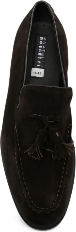 Fratelli Rossetti tassel suede loafers Bruin - Foto 4