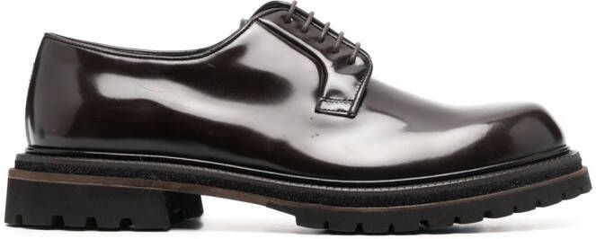 Fratelli Rossetti Leren Derby veterschoenen Bruin