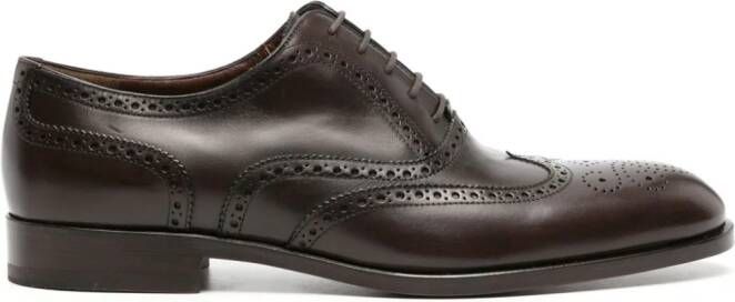 Fratelli Rossetti Leren Oxford schoenen Bruin