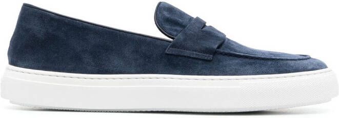 Fratelli Rossetti Suède loafers Blauw