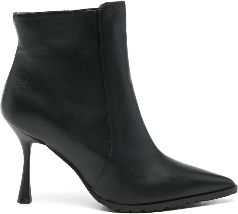 Fratelli Russo pointed-toe ankle boots Zwart