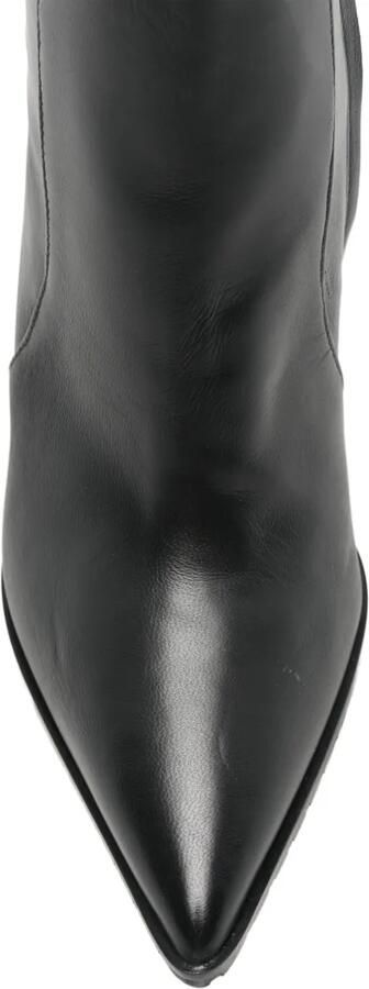 Fratelli Russo pointed-toe ankle boots Zwart - Foto 3