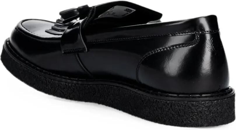 Fred Perry x George Cox leren loafers Zwart - Foto 2
