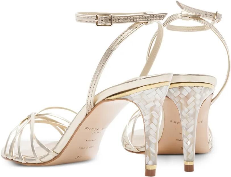 FREYA ROSE Bella sandalen met stilettohak Goud - Foto 4