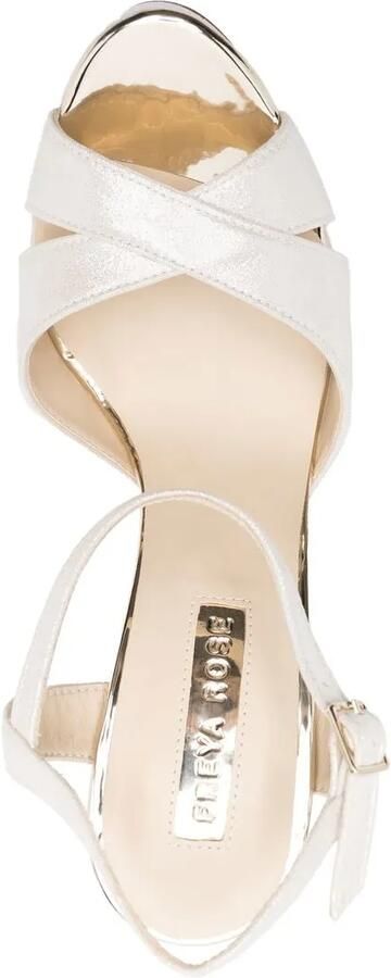 FREYA ROSE Bonnie sandalen van kalfsleer Wit - Foto 4
