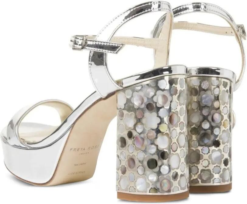 FREYA ROSE Glory sandalen met plateauzool Zilver - Foto 2