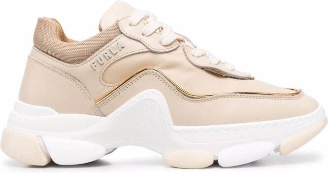 Furla Chunky sneakers Beige