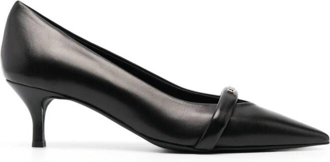 Furla Core leren pumps Zwart