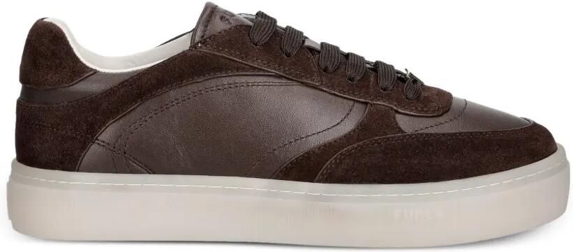 Furla Allegra sneakers met suède vlak Bruin