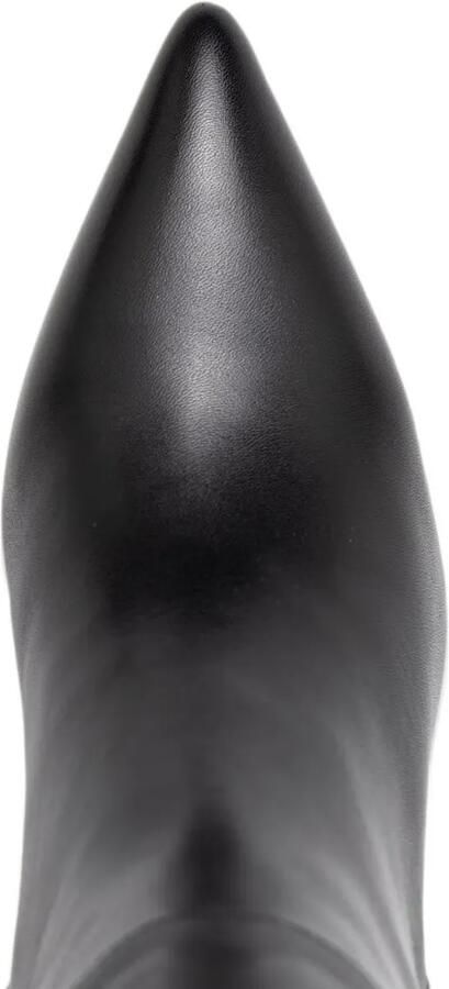 Furla Aria pointed-toe knee-high boots Zwart - Foto 4
