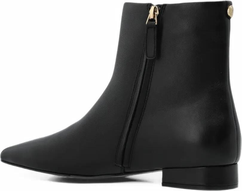 Furla Dora leather ankle boots Zwart - Foto 3