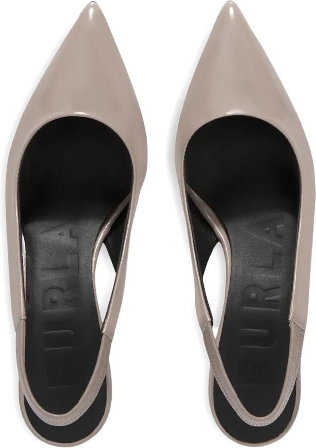 Furla Essential pumps met boogdetail Beige