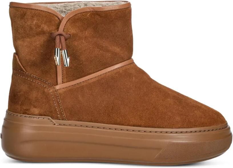Furla Laarzen met plateauzool Bruin