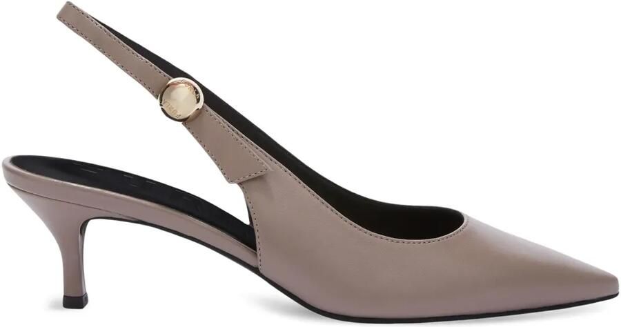 Furla Leren pumps Bruin
