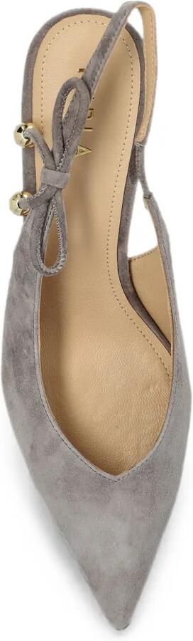 Furla Poppy pumps met strikdetail Grijs - Foto 5