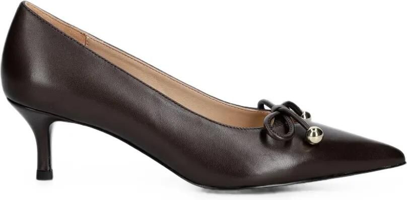 Furla Pumps met strikdetail Bruin