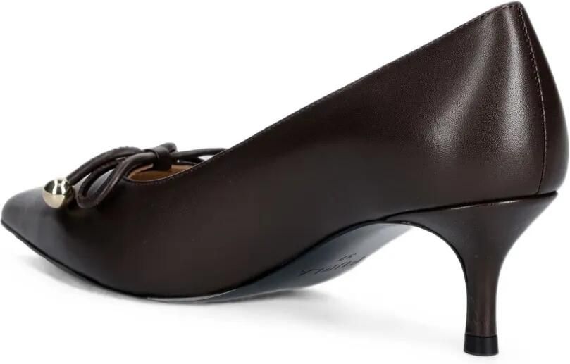 Furla Pumps met strikdetail Bruin - Foto 3