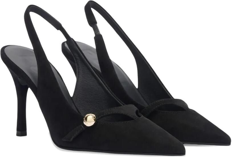 Furla Sfera pumps met puntige neus Zwart