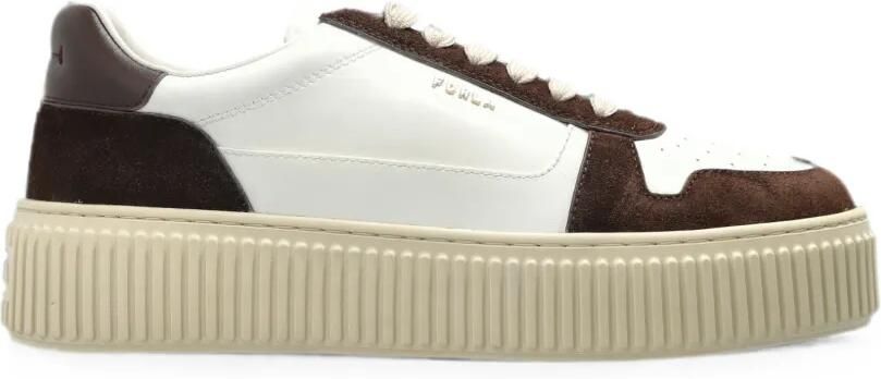 Furla Sky sneakers met logo-detail Wit