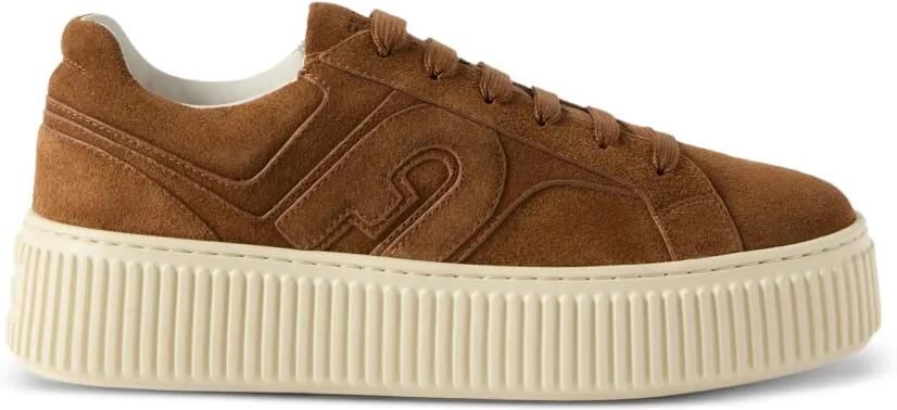 Furla Sky suède sneakers Bruin