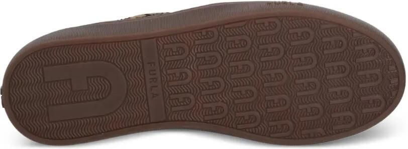Furla Sneakers met luipaardprint en vlakken Zwart - Foto 5