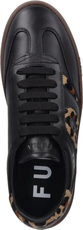 Furla Sneakers met luipaardprint en vlakken Zwart - Foto 4