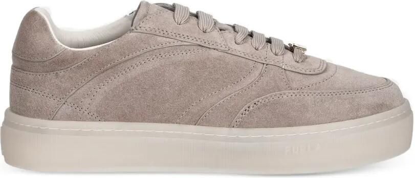 Furla Sneakers met suède vlakken Grijs