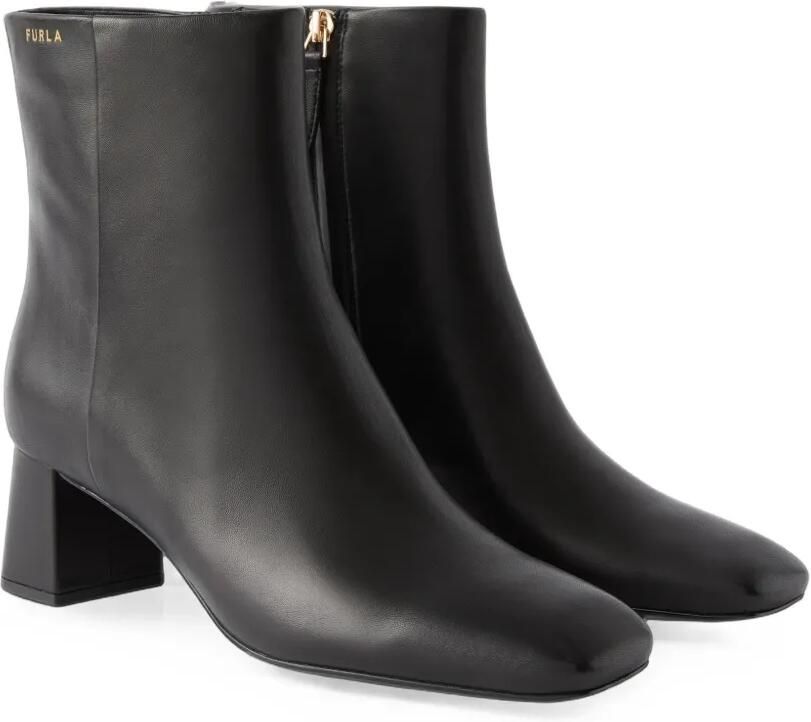 Furla Solid ankle boots Zwart - Foto 4