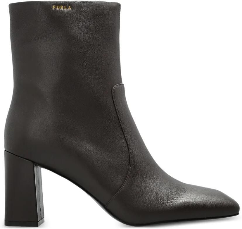 Furla Solid enkellaarzen Bruin - Foto 4