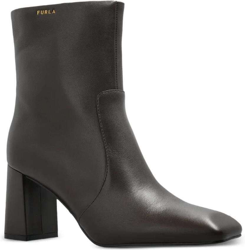 Furla Solid enkellaarzen Bruin - Foto 3