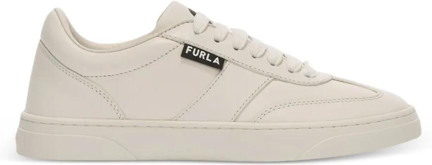 Furla Step leren sneakers Wit