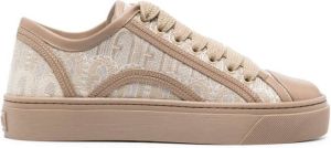 Furla Sneakers met logoprint Bruin