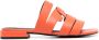 Furla Leren sandalen Oranje - Thumbnail 1