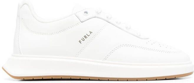 Furla Sneakers met logoprint Wit
