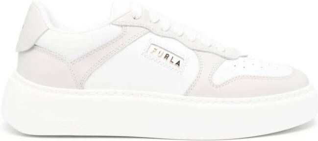 Furla Sport leren sneakers Wit