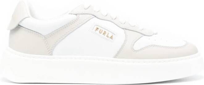 Furla Sport leren sneakers Wit