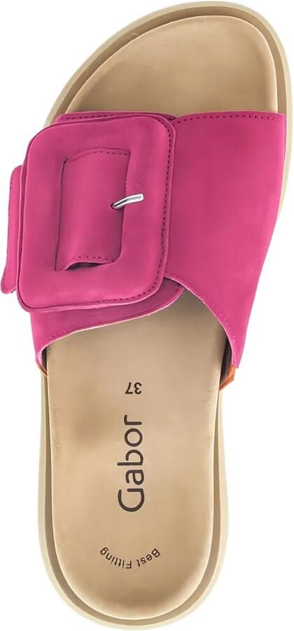 GABOR Adios platte sandalen Roze - Foto 2