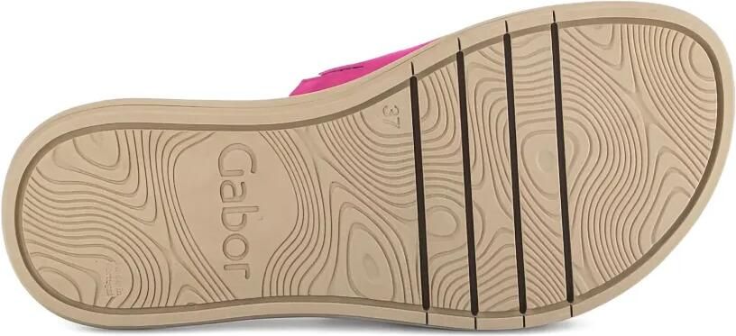 GABOR Adios platte sandalen Roze - Foto 3