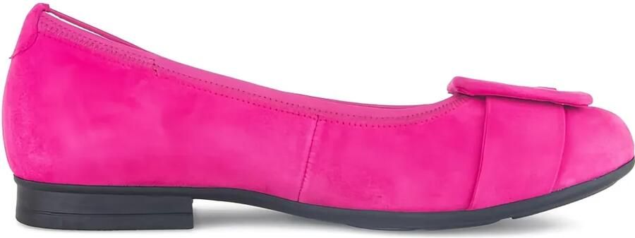 GABOR Ballerina's met gespdetail Roze